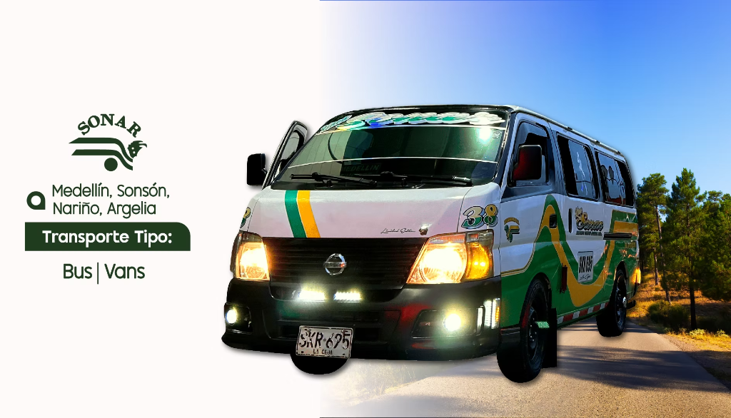 Sonar: Medellín, Sonsón, Nariño, Argelia